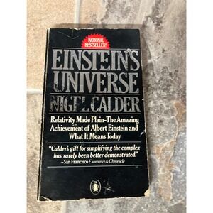 EINSTEIN UNIVERSE by Nigel Calder Penguin Books Science Relativity Explained